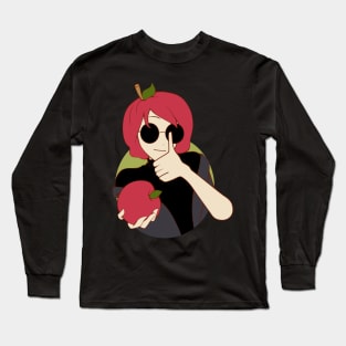 Eat Your Apple! Long Sleeve T-Shirt